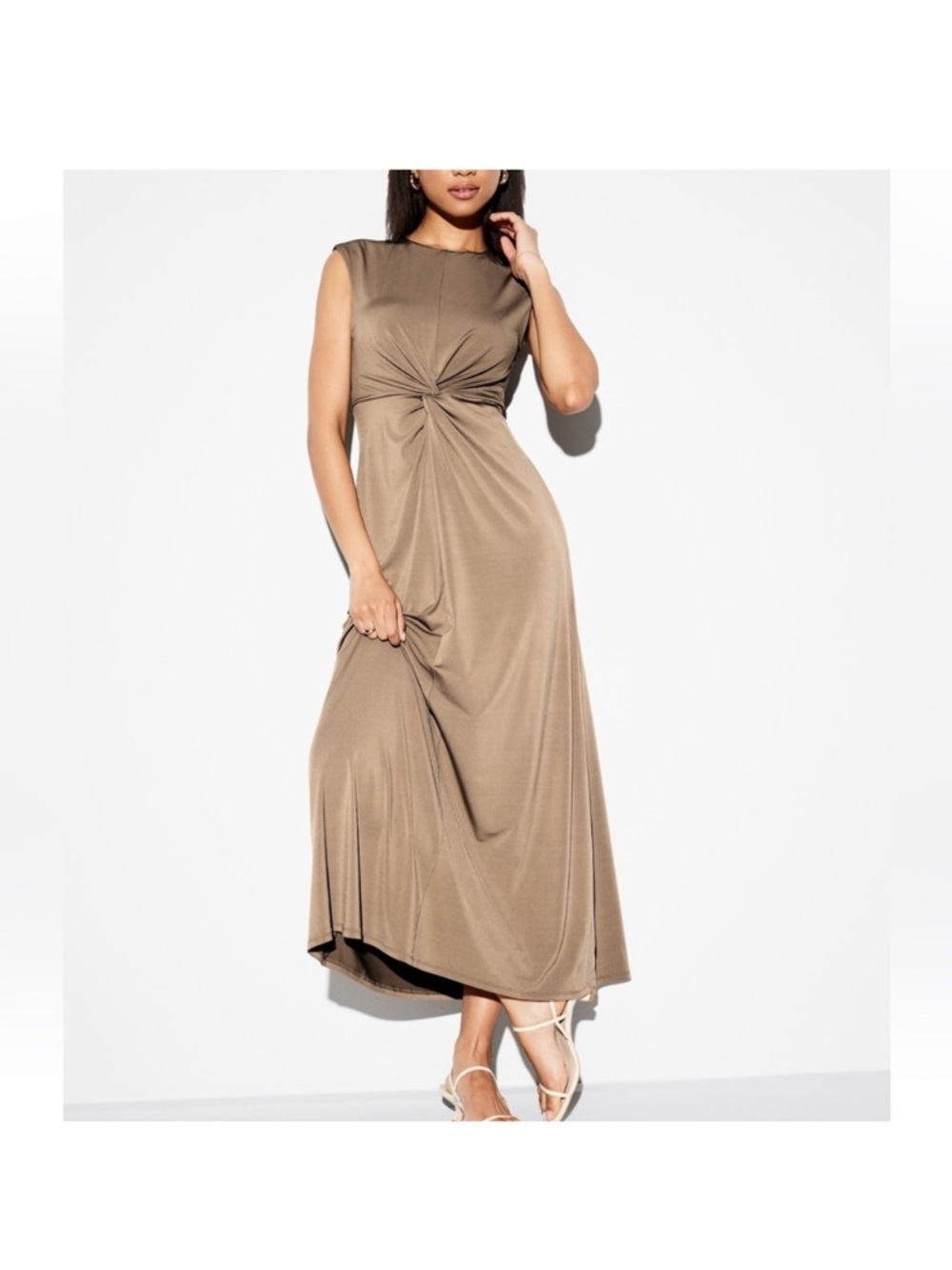 Old navy occasion twist knot maxi dress.